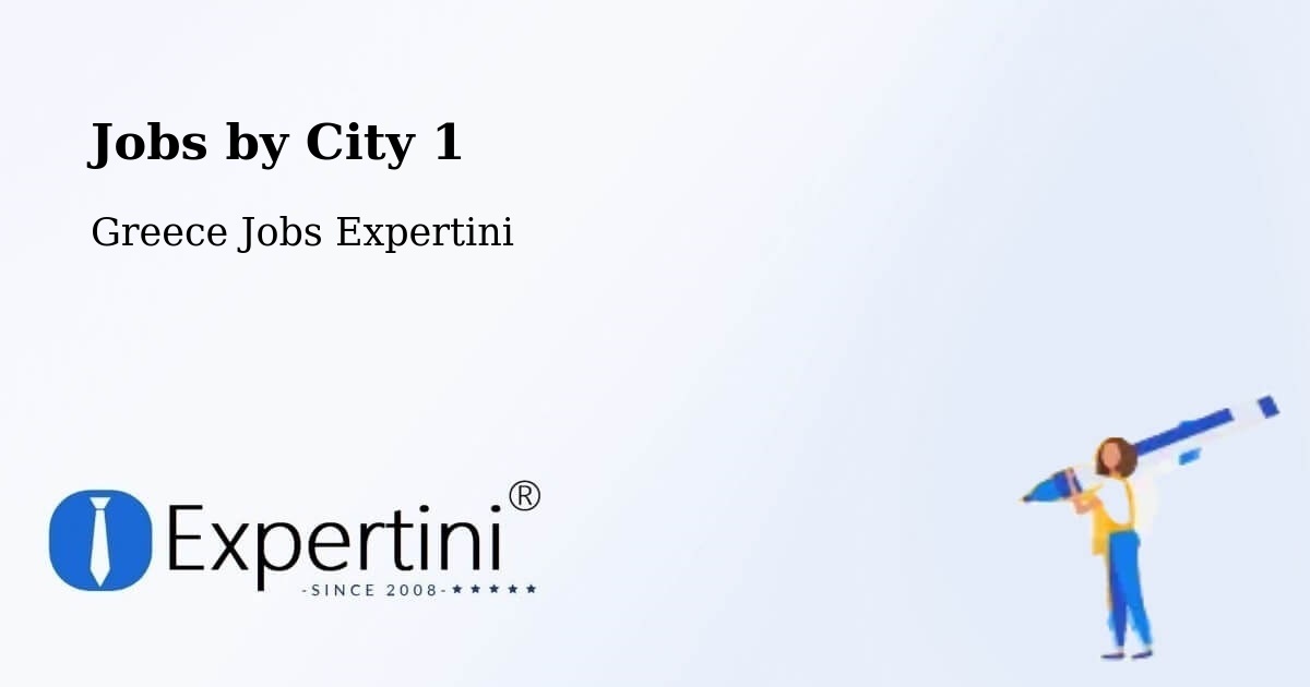 City Jobs in Greece - Expertini